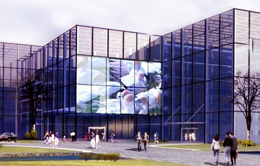 邁睿創(chuàng)彩光電LED透明屏獲差異化競爭力，臨街商鋪“時(shí)尚顏值擔(dān)當(dāng)”。