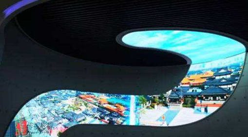 LED異形全彩顯示屏有什么形狀？