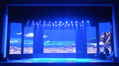 歲末節(jié)前，LED舞臺(tái)租賃屏大放光彩